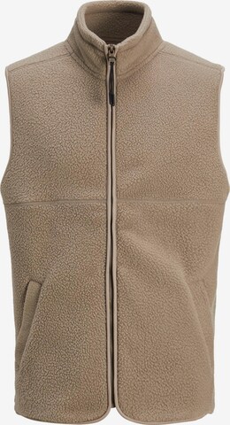 JACK & JONES Bodywarmer 'BAKER' in Grijs: voorkant