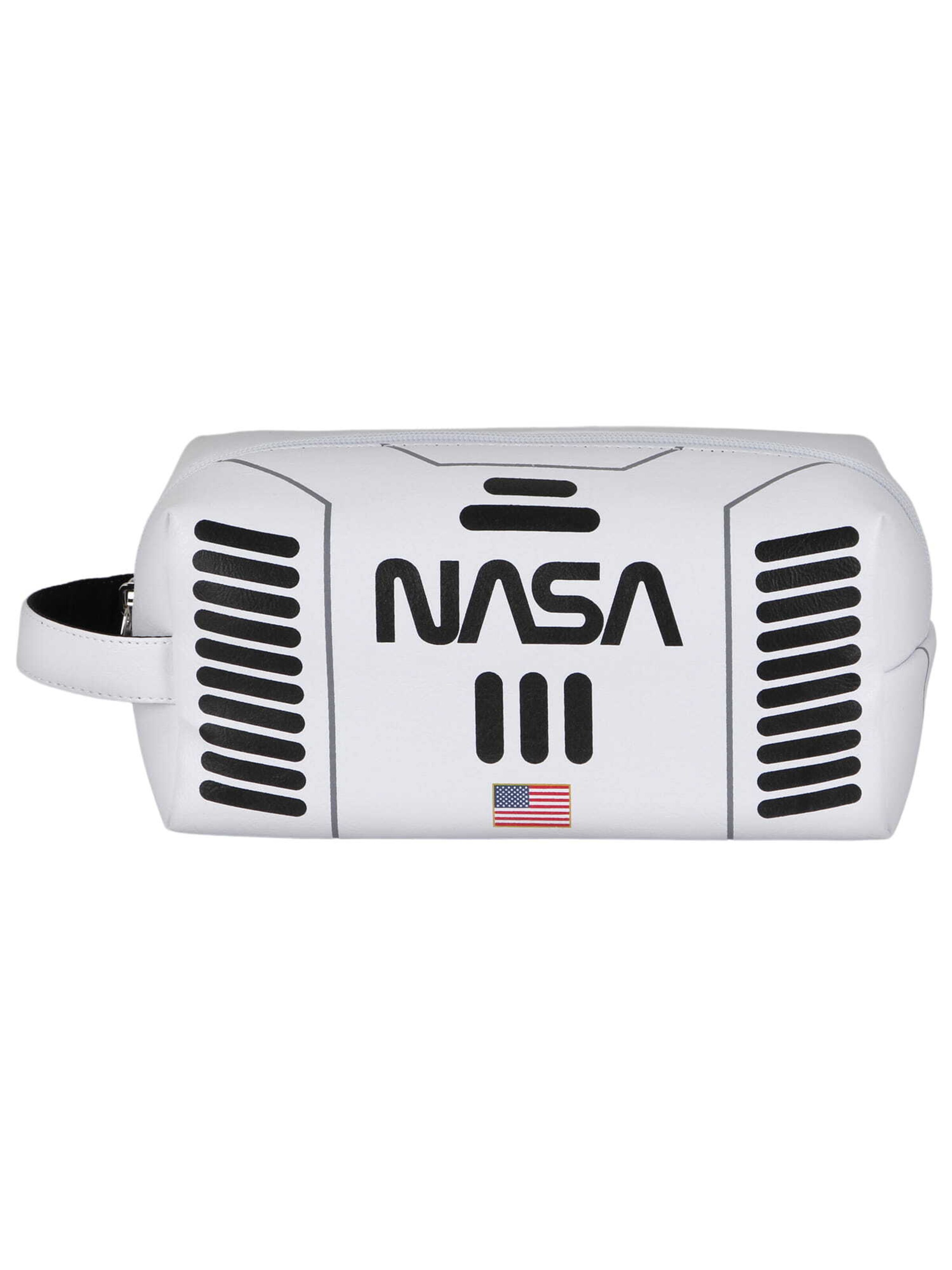 NASA Toiletry bag in White: front