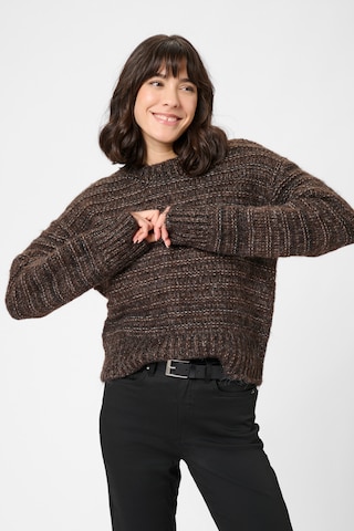 Kaffe Trui 'KAmarena' in Zwart: voorkant