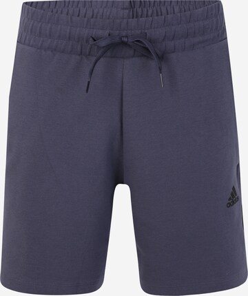 Pantaloni sportivi 'Aeroready ' di ADIDAS SPORTSWEAR in blu: frontale