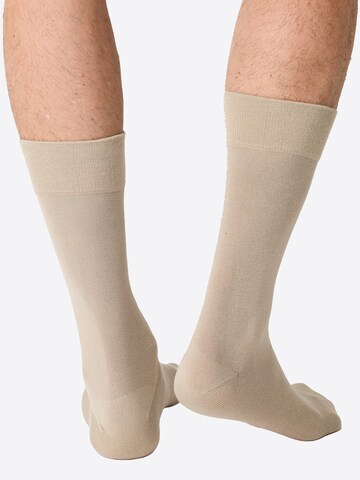 Nur Die Sokken ' Bambus Komfortbund ' in Beige