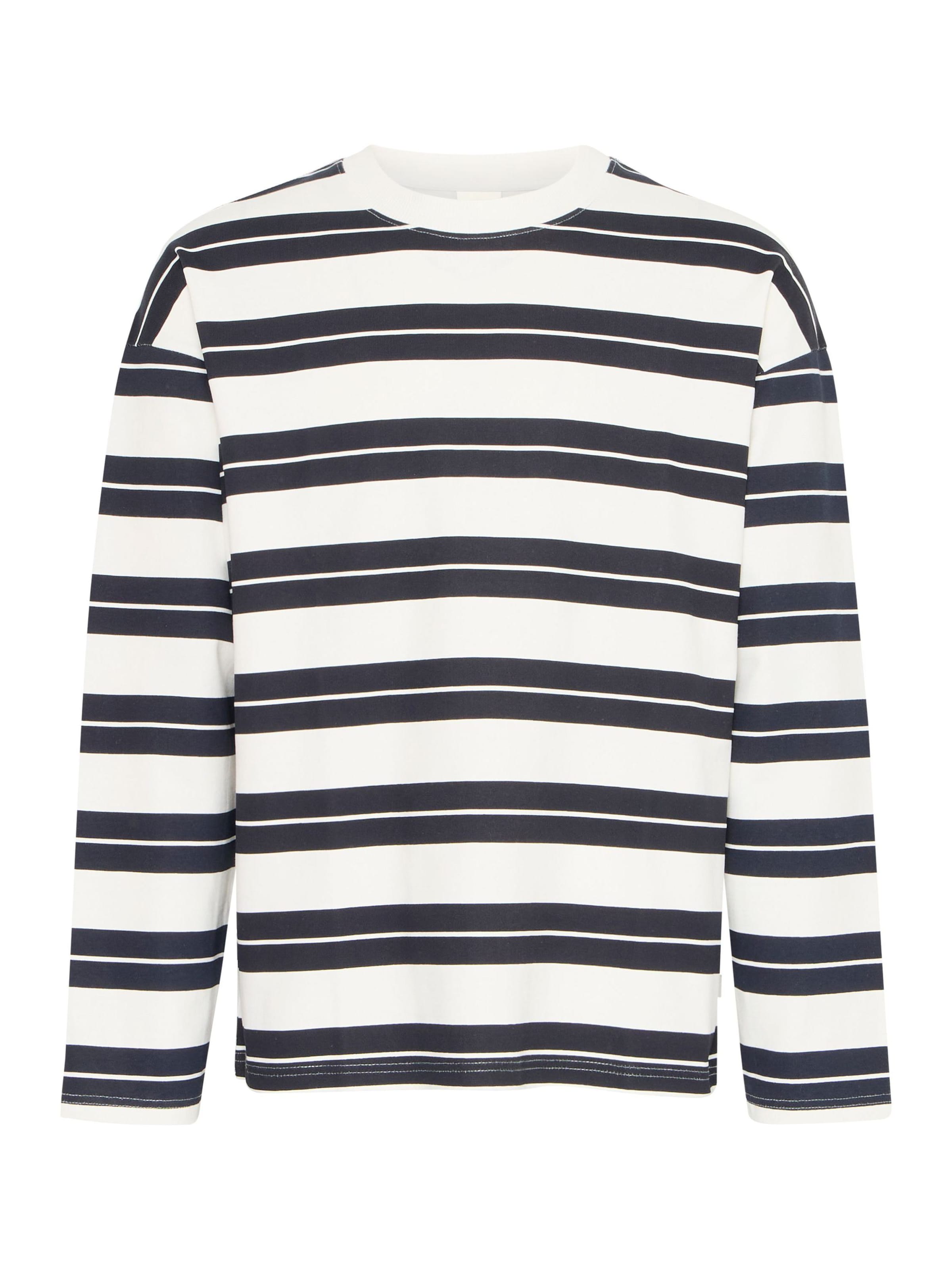 !Solid Shirt ' SDPEACE ' in White: front