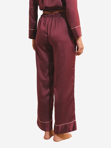 Pantaloncini da pigiama 'Artlight' di ETAM in rosso