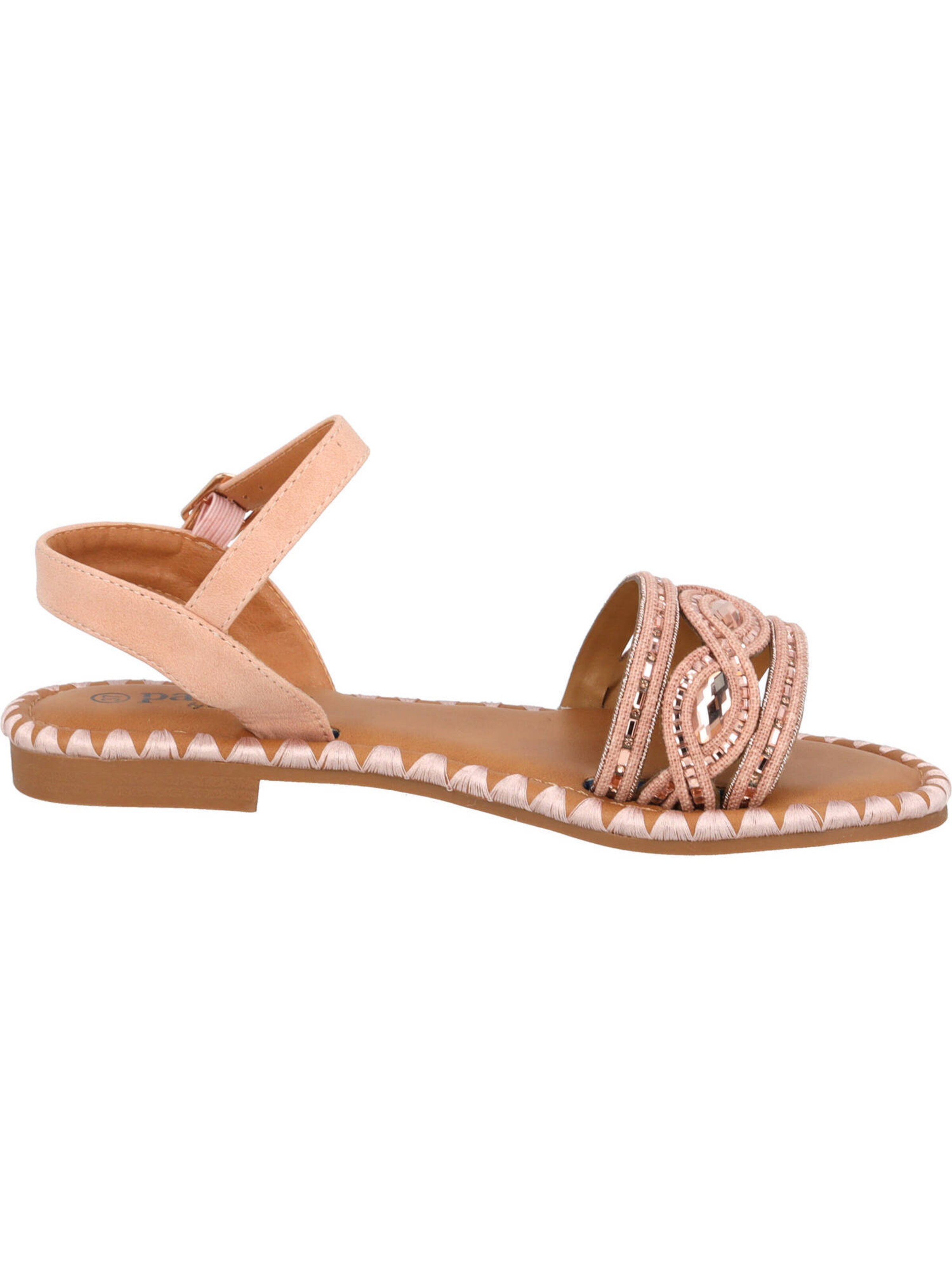 Palado by Sila Sahin Sandalen met riem 'Naforao' in Roze