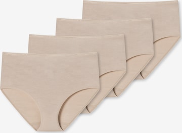 SCHIESSER Tai-Slip ' Modal Essentials ' in Beige: Vorderseite