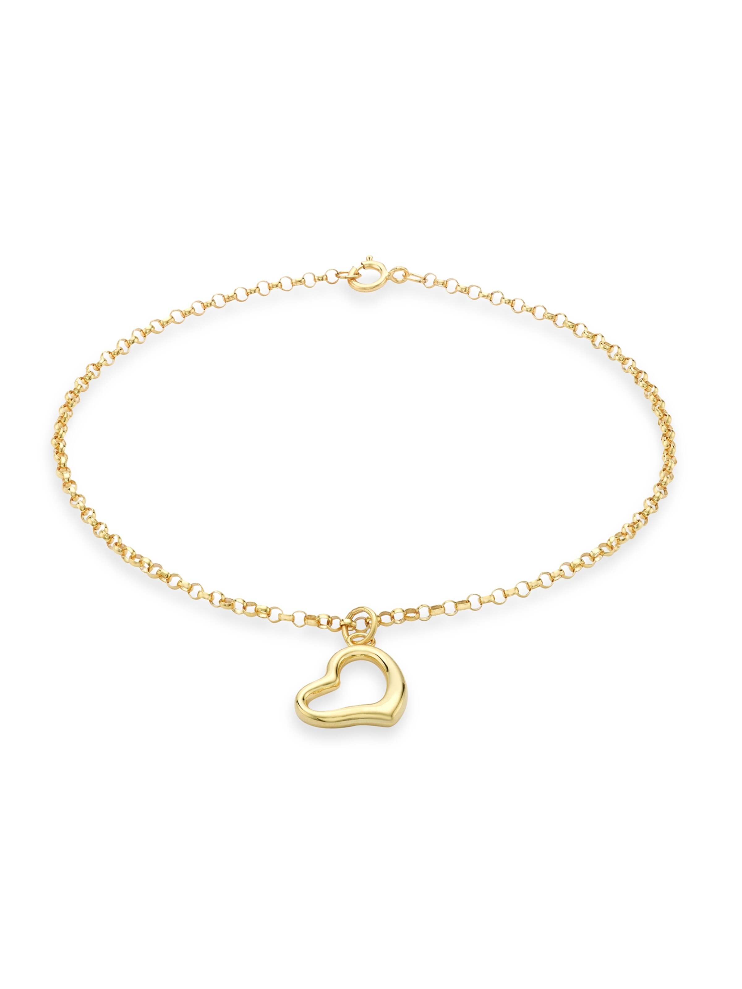 Lucardi Armband 'Klassisch' in Goud: voorkant