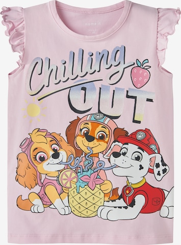 NAME IT Tričko 'NMFMARIA' – pink: přední strana