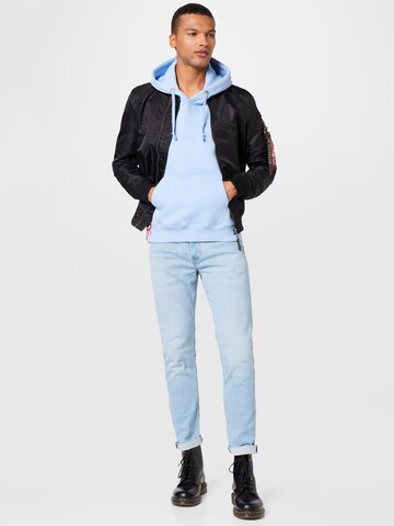 Coupe regular Pull-over ALPHA INDUSTRIES en bleu