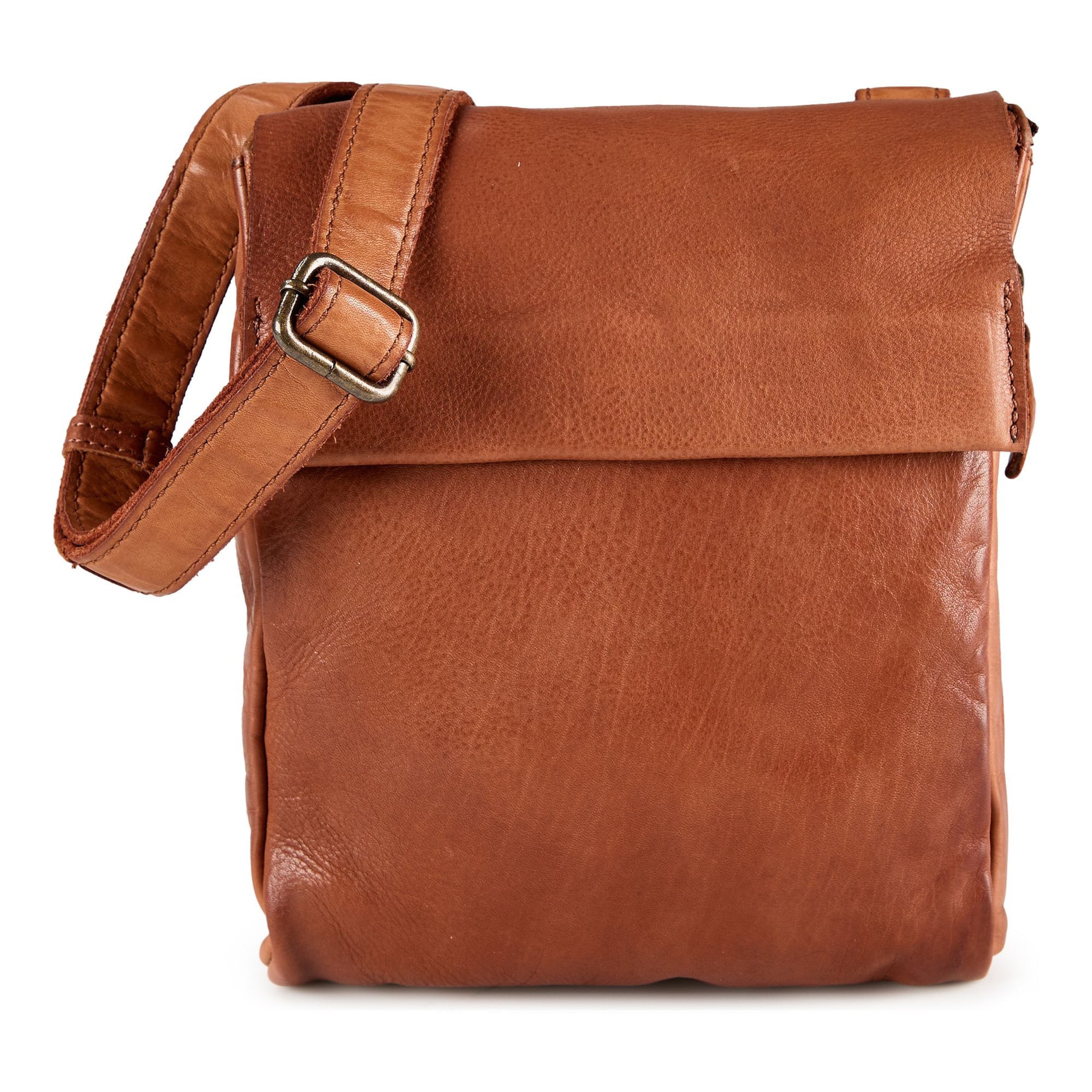 Harold's Schoudertas 'Submarine' in Bruin: voorkant