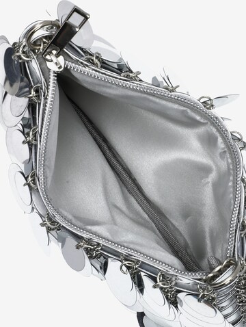 Koosh Clutch in Silber