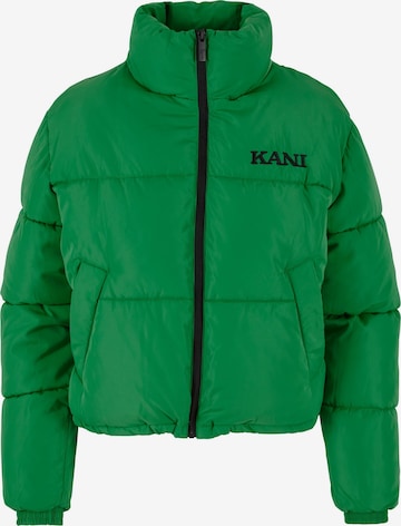 Veste d’hiver Karl Kani en vert : devant