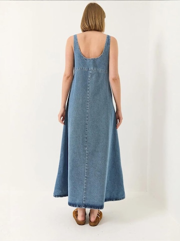 Bianco Lucci Jurk in Blauw