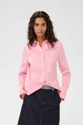 Chemisier 'IWCally' InWear en rose : devant