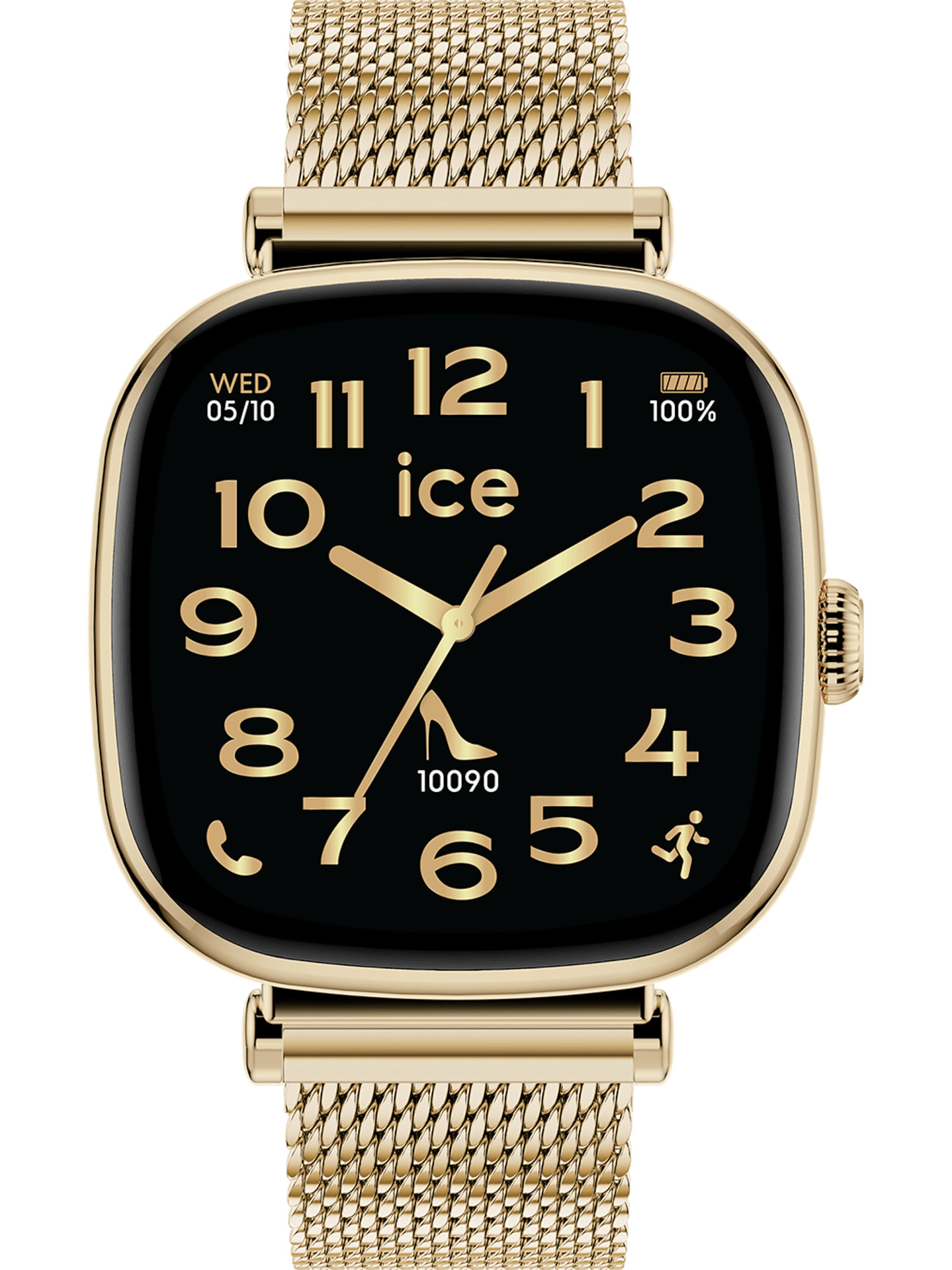 ICE WATCH Digital Watch in Gold: front