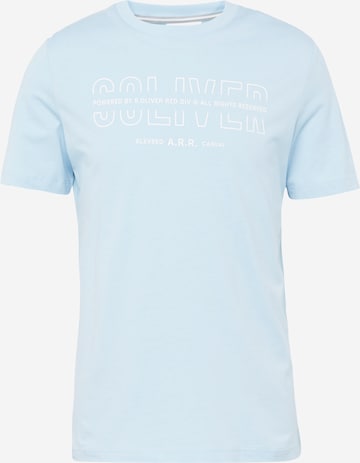 s.Oliver - Camiseta en azul: frente