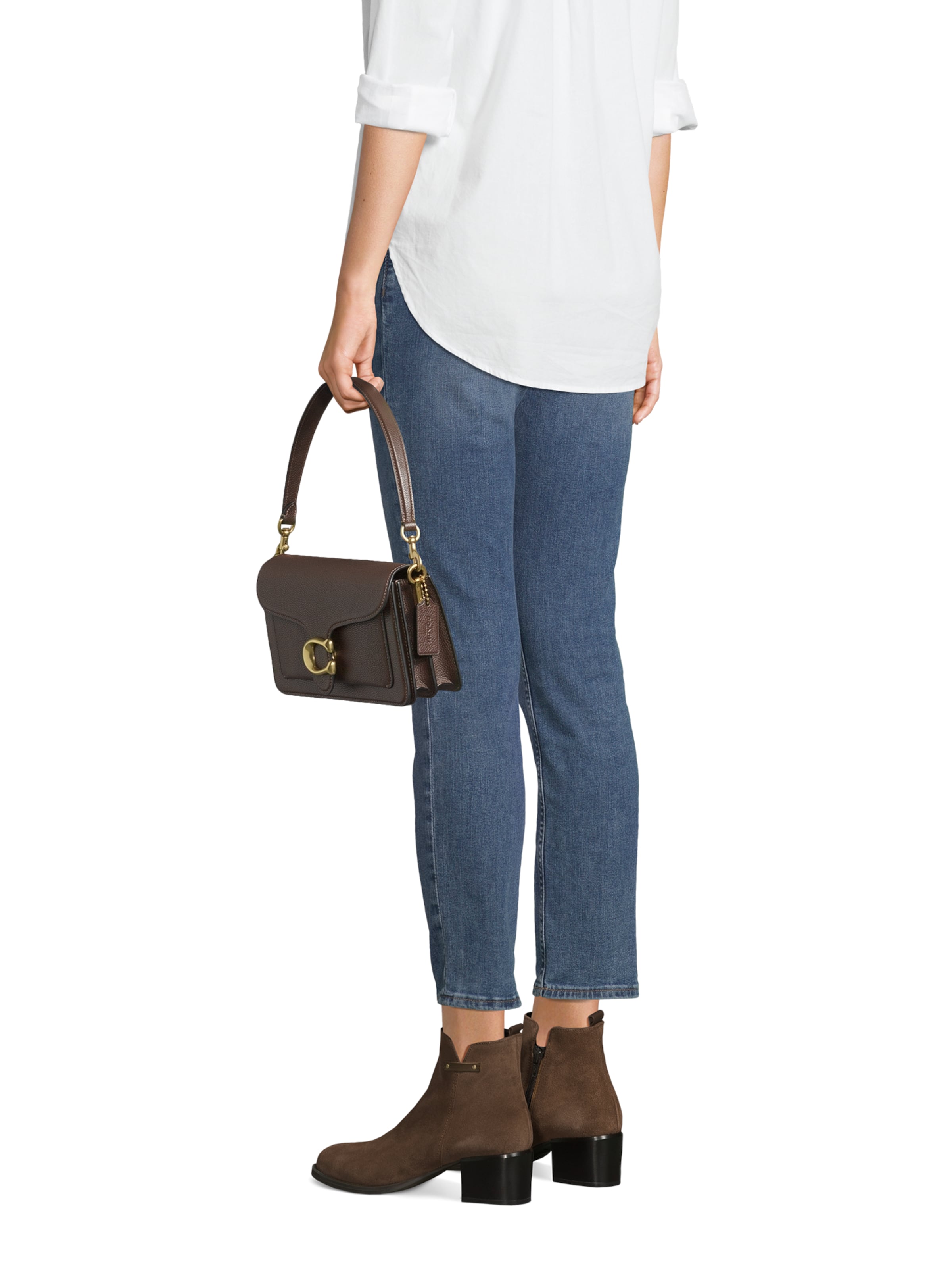 COACH Axelremsväska 'Tabby' i brun