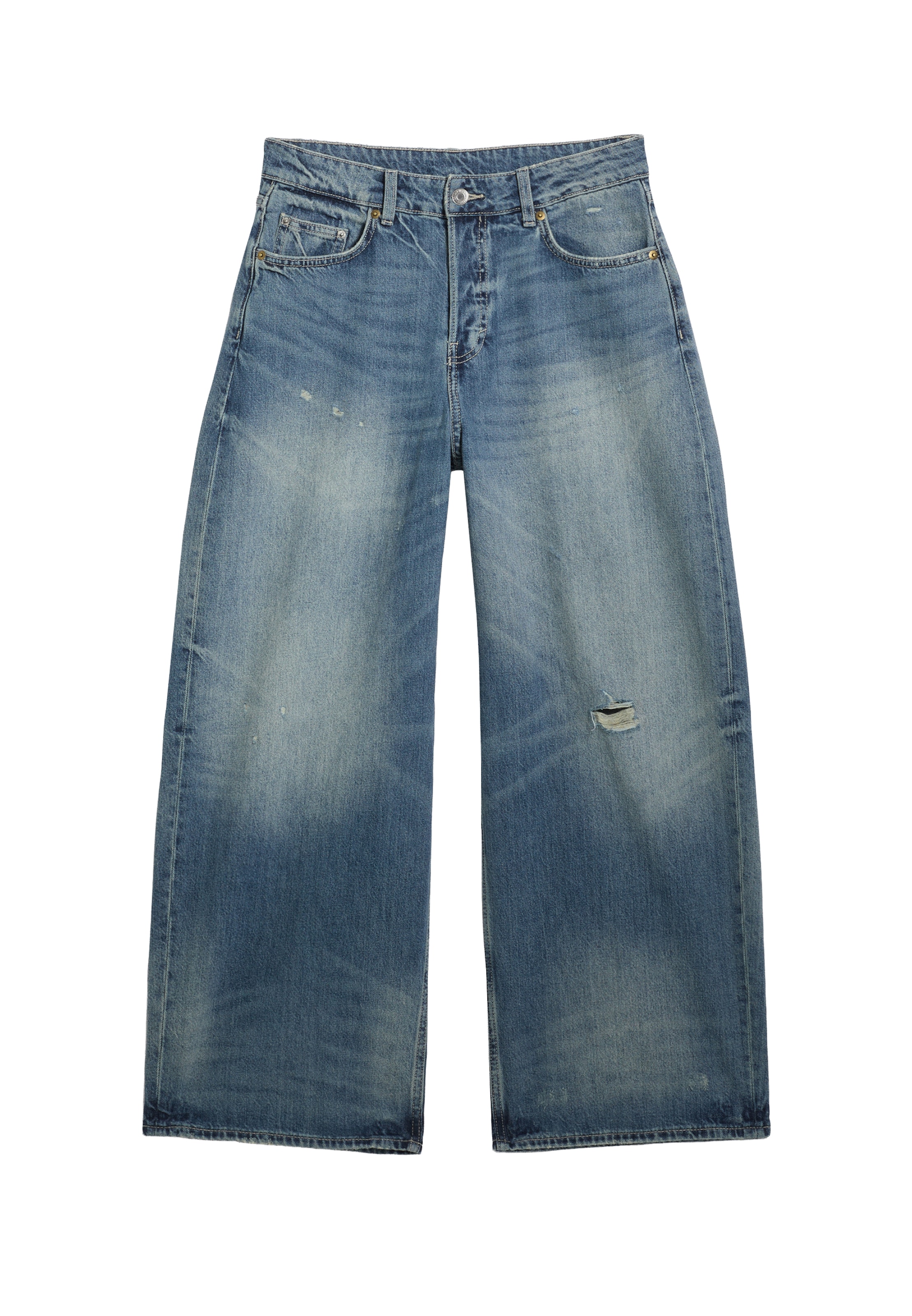 WEEKDAY - Ropa ancha Vaquero 'Andromeda' en azul: frente