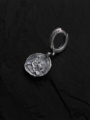 Boucles d'oreilles 'ANTIC NUMMUM. POWER IS LIMITLESS' REYTEL en argent
