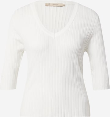 Pull-over 'Tana' Peppercorn en blanc : devant