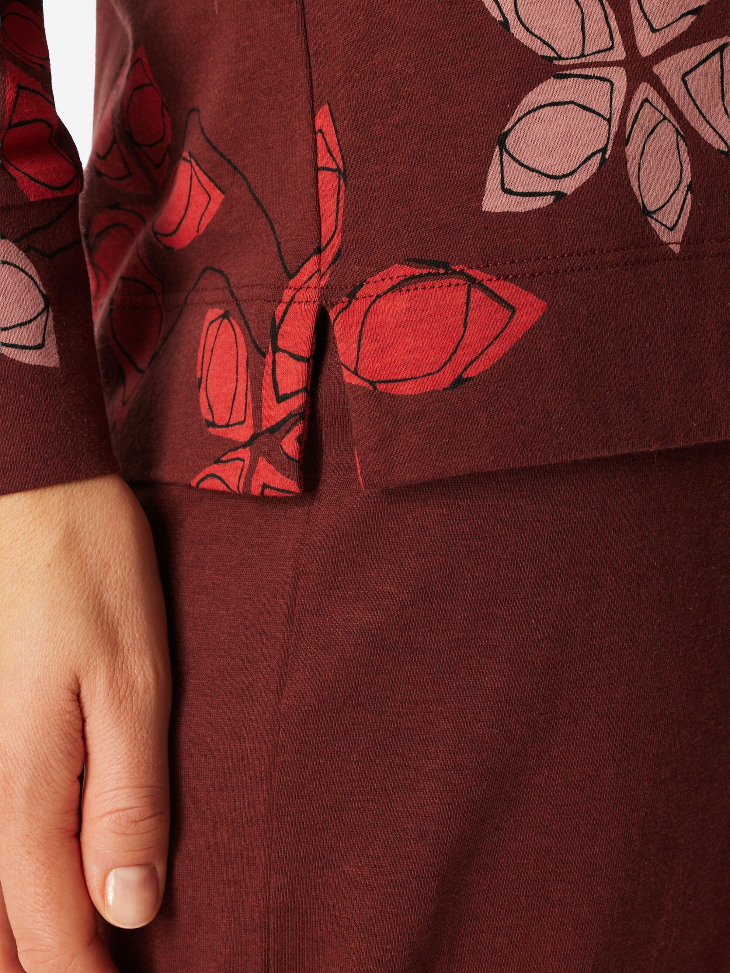 SCHIESSER Pyjama ' Comfort Nightwear ' in Rot