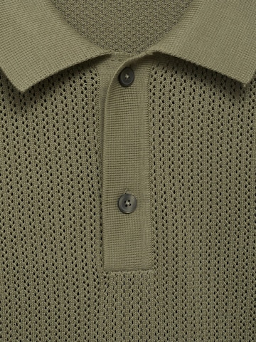MANGO MAN Shirt in Green