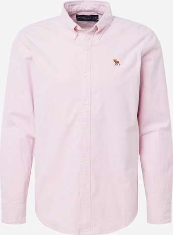 Abercrombie & Fitch Koszula w kolorze różowy: przód