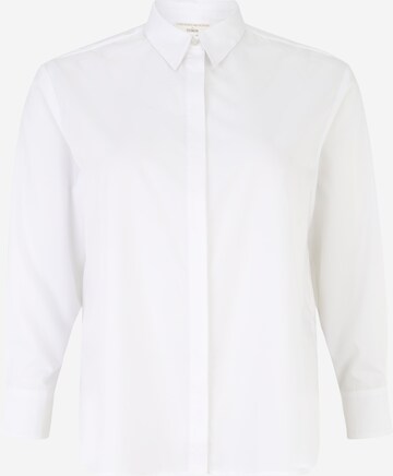 Camicia da donna 'Lumi' di Guido Maria Kretschmer Curvy in bianco: frontale