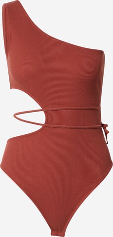 Body a maglietta 'Maylea' di LeGer by Lena Gercke in rosso: frontale