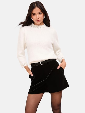 Lipsy Pulóver - fehér: elől