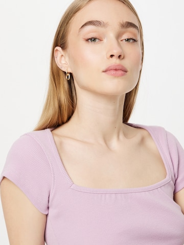 Nasty Gal Shirt in Purple