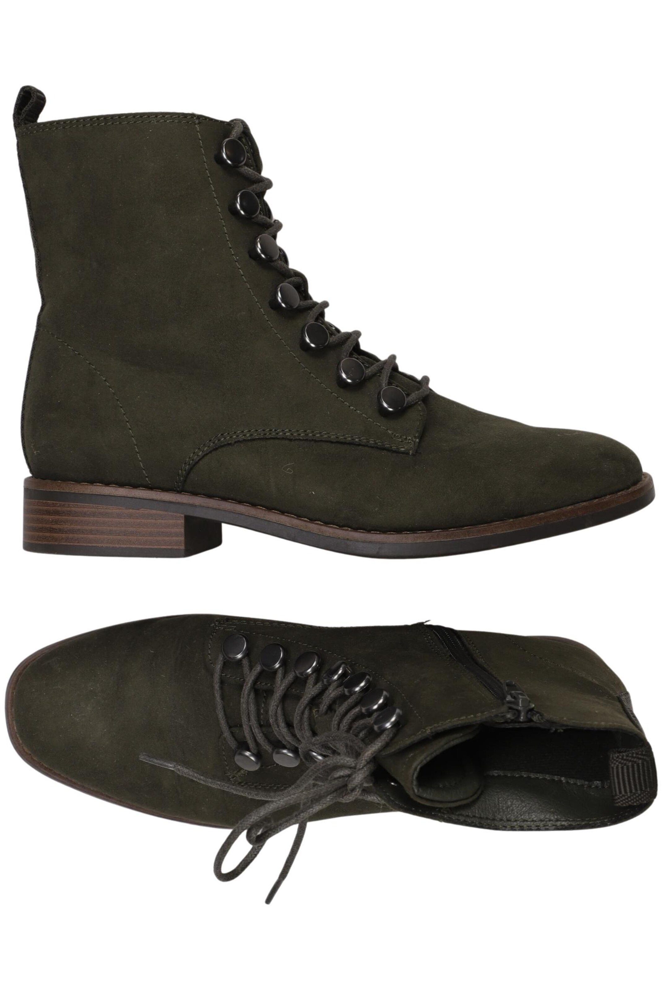 Graceland Dress Boots in 38 in Green: front