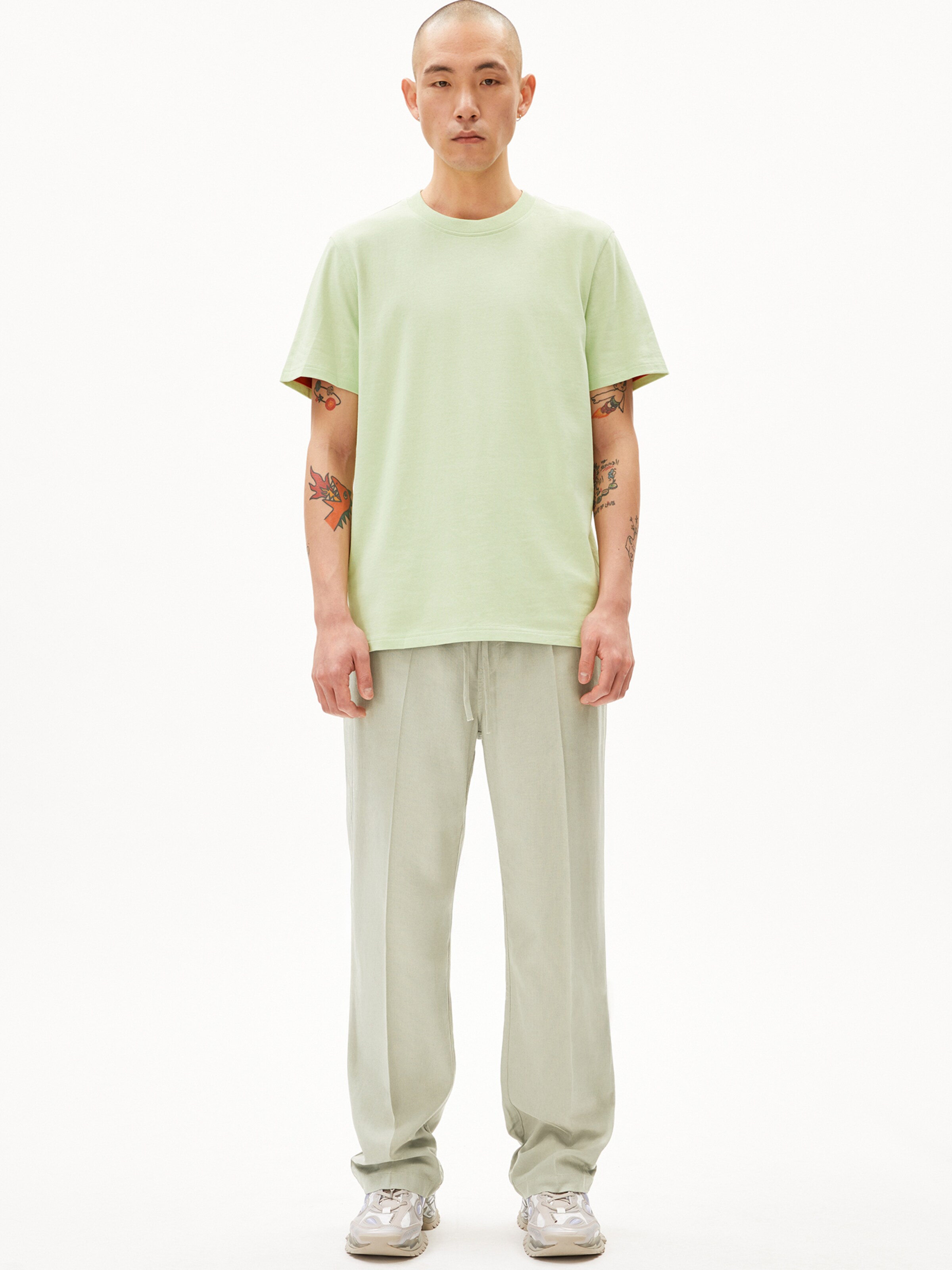 ARMEDANGELS Shirt 'Maarkos' in Green: front