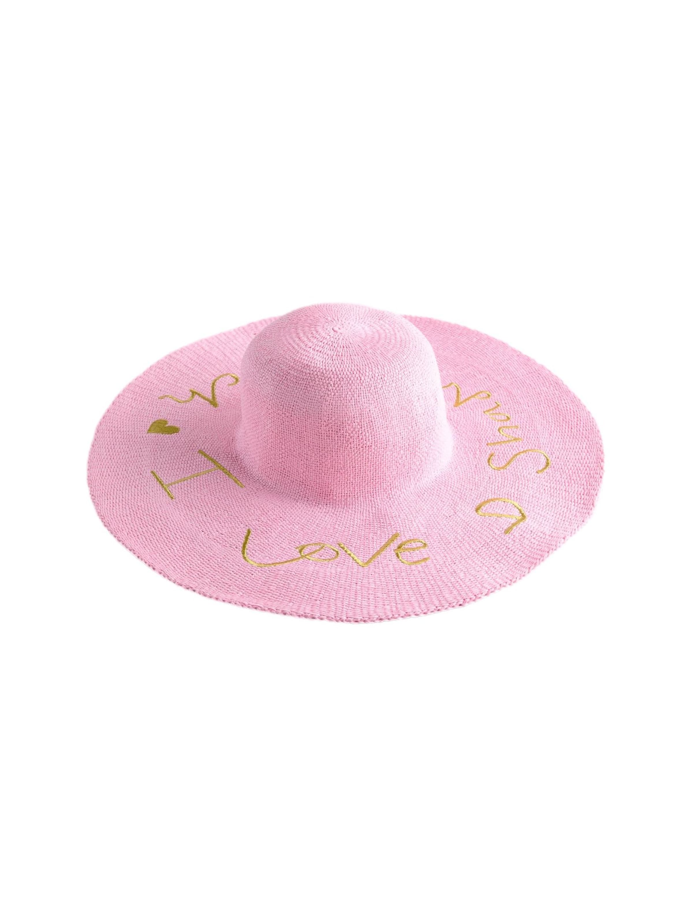 Rockett St George Hat in Pink: front