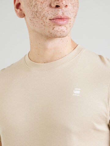 G-STAR T-Shirt 'Graw' in Braun