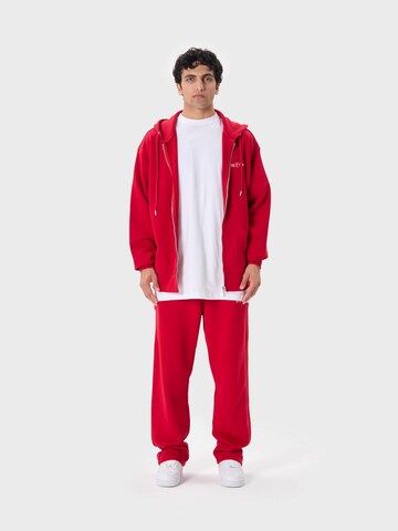 Ossy Homer Sweatshirt '450 GSM Oversize Heavy Cotton' in Rot