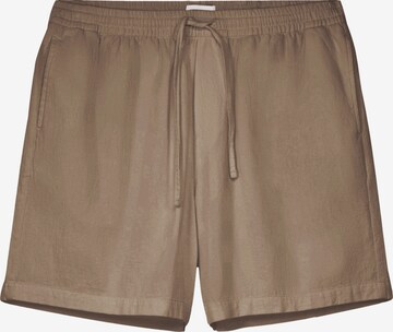 BALMOHK Loosefit Housut värissä ruskea: etupuoli