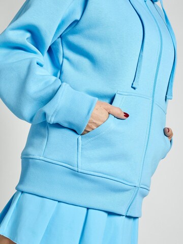 SPORTKIND Sportjas 'Unisex Zip Hoodie' in Blauw