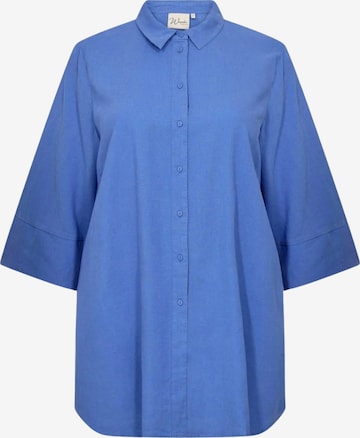 Wasabi Concept Bluse 'Corinna' in Blau: Vorderseite