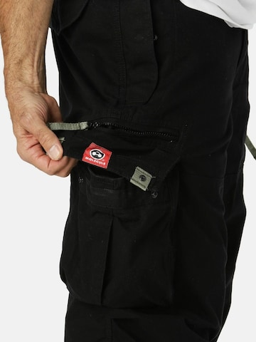 Molecule Loosefit Cargobroek 'BAGGY' in Zwart