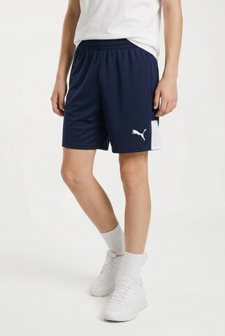 PUMA Regular Workout Pants in Black: front