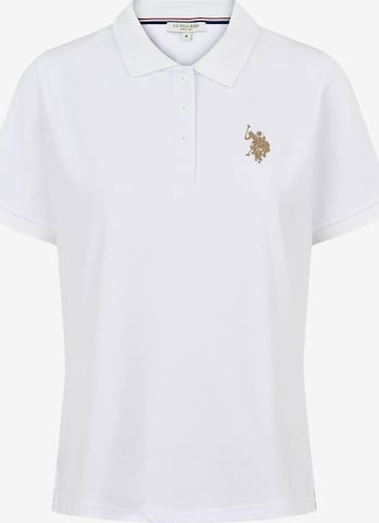 T-shirt 'Hariet' U.S. POLO ASSN. en blanc : devant