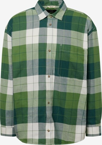 Mavi Regular fit Button Up Shirt in Green: front