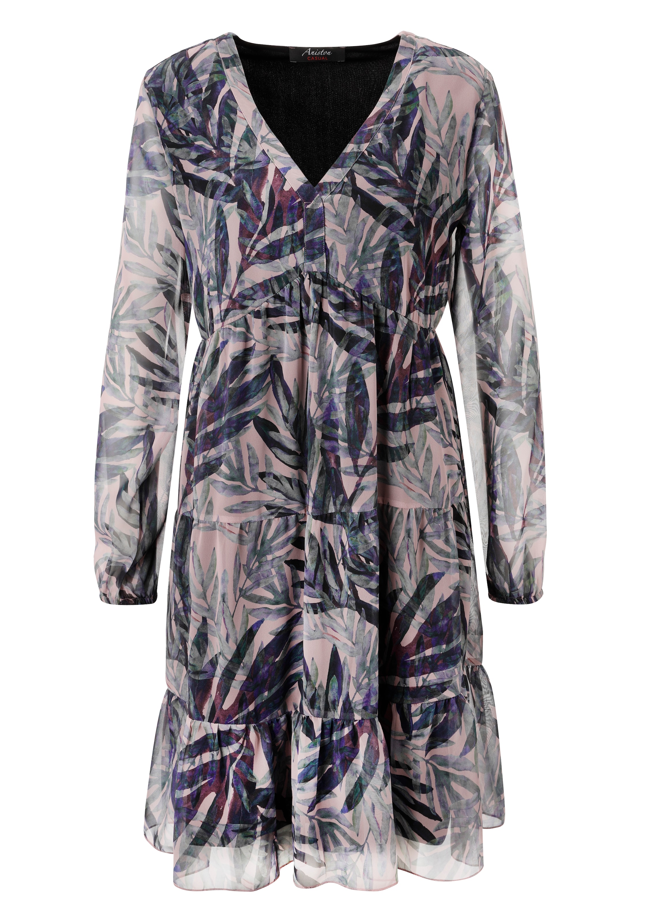 Aniston CASUAL Dress in Purple: front