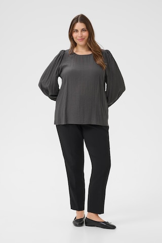 Chemisier 'Viva' KAFFE CURVE en gris