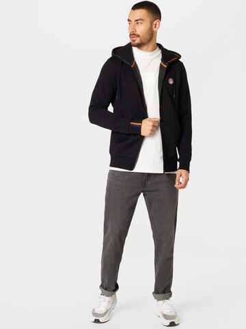 JACK & JONES Sweat jacket 'VALUE' in Black