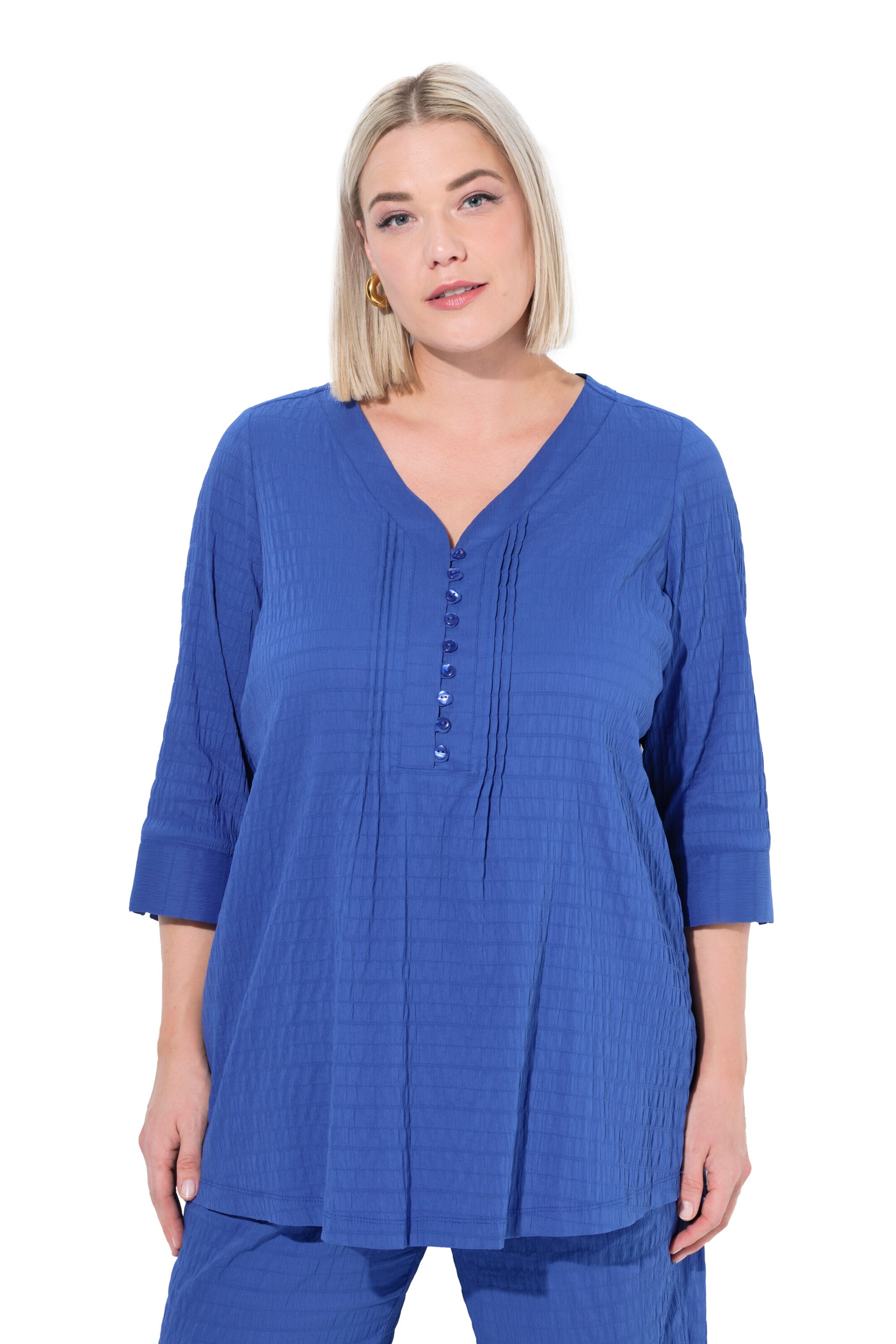 Ulla Popken Tunic in Blue: front