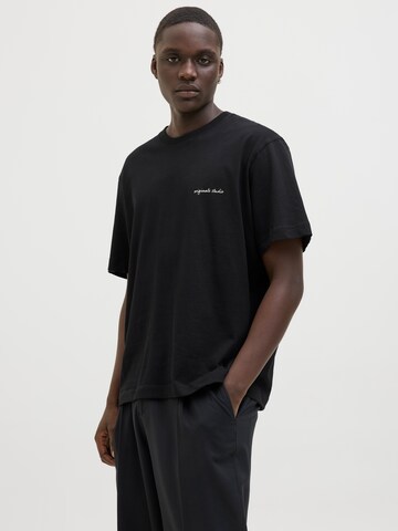 JACK & JONES Shirt 'JORMarrakesh' in Black: front