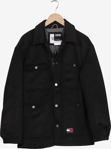 Tommy Jeans Jacke M in Schwarz: Vorderseite