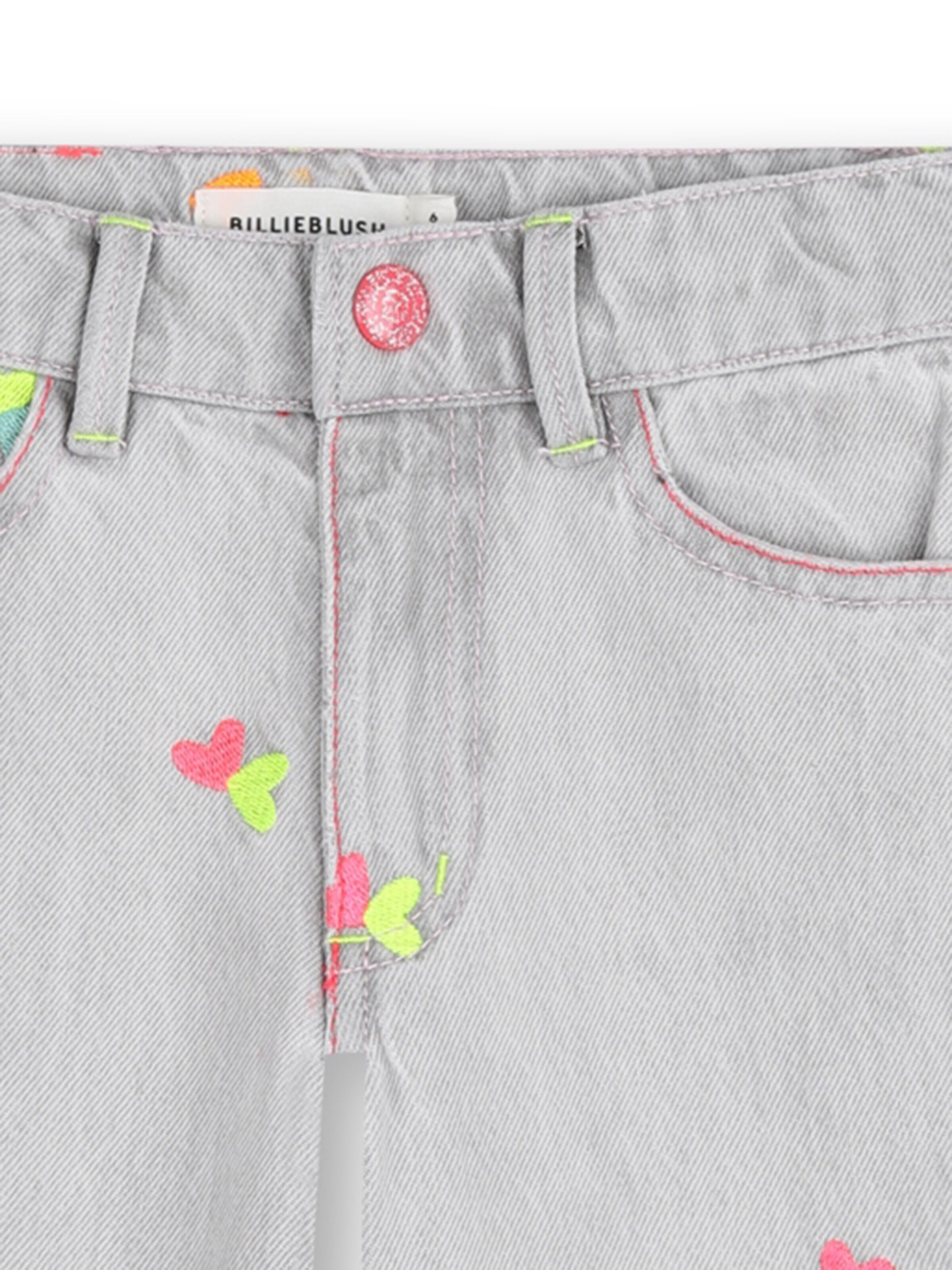 Billieblush Wide Leg Jeans in Grau