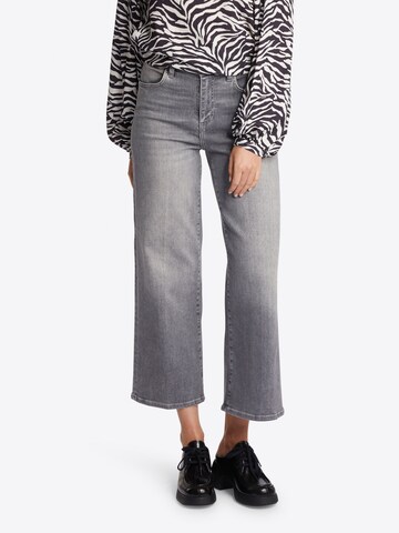 Rich & Royal Wide leg Jeans in Grey: front